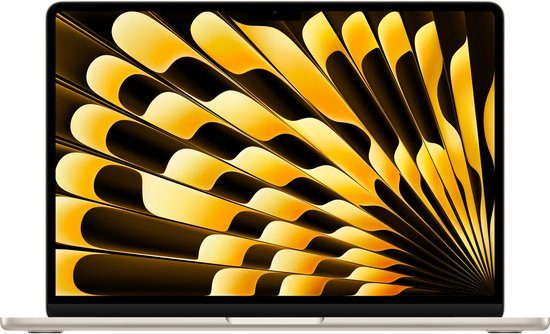 13-inch MacBook Air: Apple M5 chip with 10‑core CPU and 10‑core GPU, 16GB, 1TB SSD - Starlight