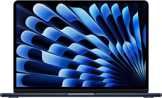 13-inch MacBook Air: Apple M5 chip with 10‑core CPU and 8‑core GPU, 16GB, 512GB SSD - Midnight