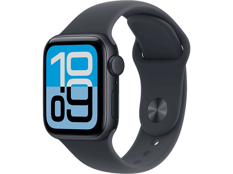 Apple Watch SE 3 GPS + Cellular 40mm Midnight Aluminium Case with Midnight Sport Band - S/M