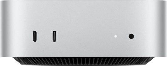 Mac mini: Apple M4 chip with 10‑core CPU and 10‑core GPU, 16GB, 512GB SSD